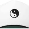 imageDALIX Yin and Yang Embroidered Mesh Trucker HatDark Green White