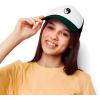 imageDALIX Yin and Yang Embroidered Mesh Trucker HatDark Green White