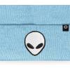 imageDALIX Alien Embroidered Beanie Hat Knit Cap Cold Weather MensBaby Blue