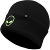 imageDALIX Alien Embroidered Beanie Hat Knit Cap Cold Weather MensBlack Neon Green