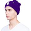 imageDALIX Alien Embroidered Beanie Hat Knit Cap Cold Weather MensPurple