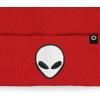 imageDALIX Alien Embroidered Beanie Hat Knit Cap Cold Weather MensRed