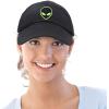 imageDALIX Alien Head Baseball Cap Mens and Womens HatBlack