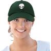imageDALIX Alien Head Baseball Cap Mens and Womens HatDark Green