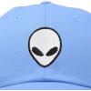 imageDALIX Alien Head Baseball Cap Mens and Womens HatLight Blue