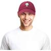 imageDALIX Alien Head Baseball Cap Mens and Womens HatMaroon