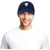 imageDALIX Alien Head Baseball Cap Mens and Womens HatNavy Blue