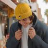 imageDALIX Astronaut Fisherman Beanie Hat Winter Knit Cuffed Watch Cap MensMustard