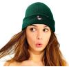 imageDALIX Embroidered Flamingo Beanie Cap Cuffed Knit Hat WomenGreen