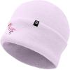 imageDALIX Embroidered Flamingo Beanie Cap Cuffed Knit Hat WomenLavender