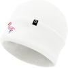 imageDALIX Embroidered Flamingo Beanie Cap Cuffed Knit Hat WomenWhite