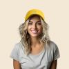 imageDALIX Gold Star Embroidered Dad Cap Cotton Baseball Hat WomenGold
