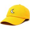 imageDALIX Gold Star Embroidered Dad Cap Cotton Baseball Hat WomenGold