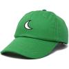 imageDALIX Gold Star Embroidered Dad Cap Cotton Baseball Hat WomenKelly Green