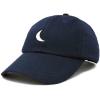 imageDALIX Gold Star Embroidered Dad Cap Cotton Baseball Hat WomenNavy Blue