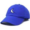 imageDALIX Gold Star Embroidered Dad Cap Cotton Baseball Hat WomenRoyal Blue