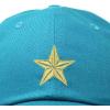 imageDALIX Gold Star Embroidered Dad Cap Cotton Baseball Hat WomenTeal