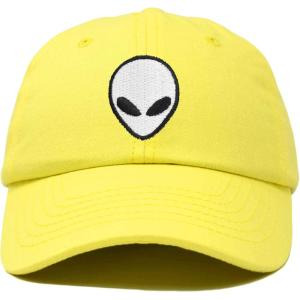 imageDALIX Alien Head Baseball Cap Mens and Womens HatMinion Yellow