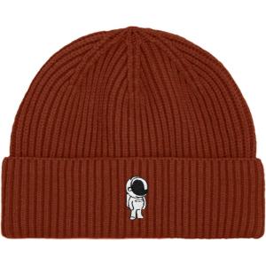 imageDALIX Astronaut Fisherman Beanie Hat Winter Knit Cuffed Watch Cap MensRust
