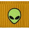 imageDALIX Alien Fisherman Beanie Hat Winter Knit Cuffed Watch Cap MensMustard