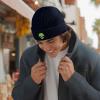 imageDALIX Alien Fisherman Beanie Hat Winter Knit Cuffed Watch Cap MensNavy Blue