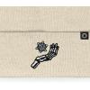imageDALIX Chill Touch Embroidered Skeleton Winter Beanie Hat Knit Cap Cold Weather MensBeige