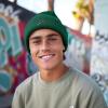 imageDALIX Chill Touch Embroidered Skeleton Winter Beanie Hat Knit Cap Cold Weather MensGreen