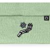 imageDALIX Chill Touch Embroidered Skeleton Winter Beanie Hat Knit Cap Cold Weather MensLight Green