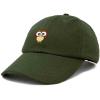 imageDALIX Cute Owl Embroidered Dad Cap Cotton Baseball Hat WomenOlive