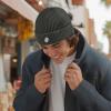 imageDALIX Mens Ghost Fisherman Beanie Hat Winter Knit Cuffed Watch CapAsphalt Gray
