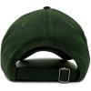 imageDALIX Robot Embroidered Glow in The Dark Hat Dad Hat Cotton Baseball CapDark Green