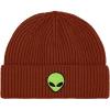 imageDALIX Alien Fisherman Beanie Hat Winter Knit Cuffed Watch Cap MensRust