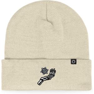 imageDALIX Chill Touch Embroidered Skeleton Winter Beanie Hat Knit Cap Cold Weather MensBeige