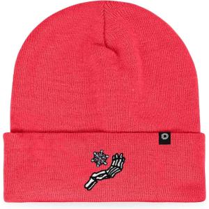 imageDALIX Chill Touch Embroidered Skeleton Winter Beanie Hat Knit Cap Cold Weather MensNeon Pink