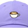 imageDALIX Cappuccino Hat Coffee Cup Womens Baseball CapLavender