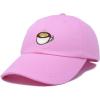 imageDALIX Cappuccino Hat Coffee Cup Womens Baseball CapLight Pink