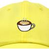 imageDALIX Cappuccino Hat Coffee Cup Womens Baseball CapMinion Yellow