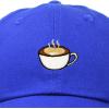 imageDALIX Cappuccino Hat Coffee Cup Womens Baseball CapRoyal Blue