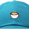 imageDALIX Cappuccino Hat Coffee Cup Womens Baseball CapTeal