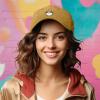 imageDALIX Cappuccino Hat Coffee Cup Womens Baseball CapWashed Gold