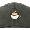 imageDALIX Cappuccino Hat Coffee Cup Womens Baseball CapWashed Gray