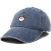 imageDALIX Cappuccino Hat Coffee Cup Womens Baseball CapWashed Navy Blue
