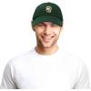 imageDALIX Christmas Surfing Santa Baseball Cap Embroidered HatDarkgreen