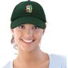 imageDALIX Christmas Surfing Santa Baseball Cap Embroidered HatDarkgreen