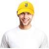 imageDALIX Christmas Surfing Santa Baseball Cap Embroidered HatGold