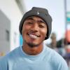 imageDALIX Embroidered Astronaut Beanie Cap Cuffed Knit Hat Men WomenAsphalt Gray