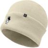 imageDALIX Embroidered Astronaut Beanie Cap Cuffed Knit Hat Men WomenBeige