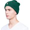 imageDALIX Embroidered Astronaut Beanie Cap Cuffed Knit Hat Men WomenGreen