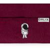 imageDALIX Embroidered Astronaut Beanie Cap Cuffed Knit Hat Men WomenMaroon