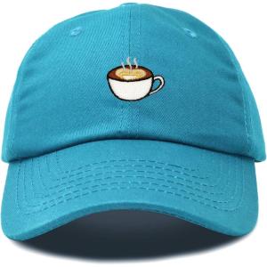 imageDALIX Cappuccino Hat Coffee Cup Womens Baseball CapTeal